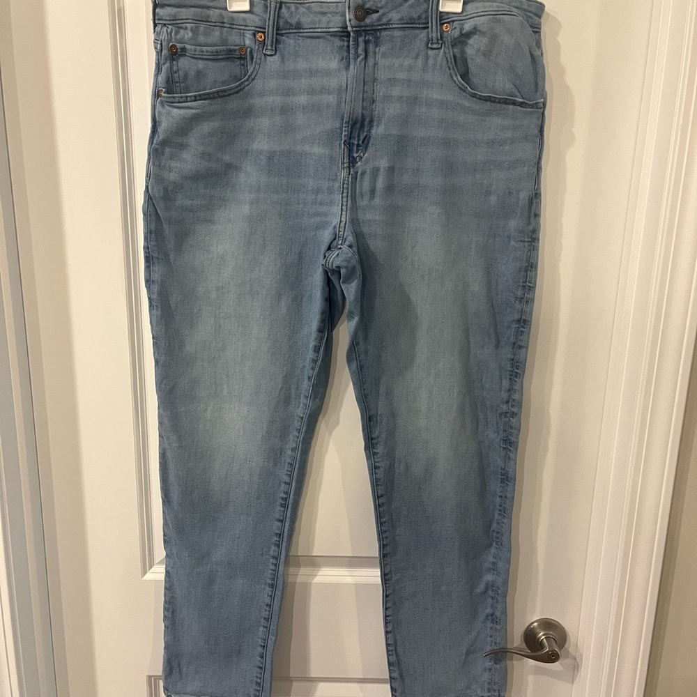 American Eagle Outfitters Blue Athletic Fit Jeans